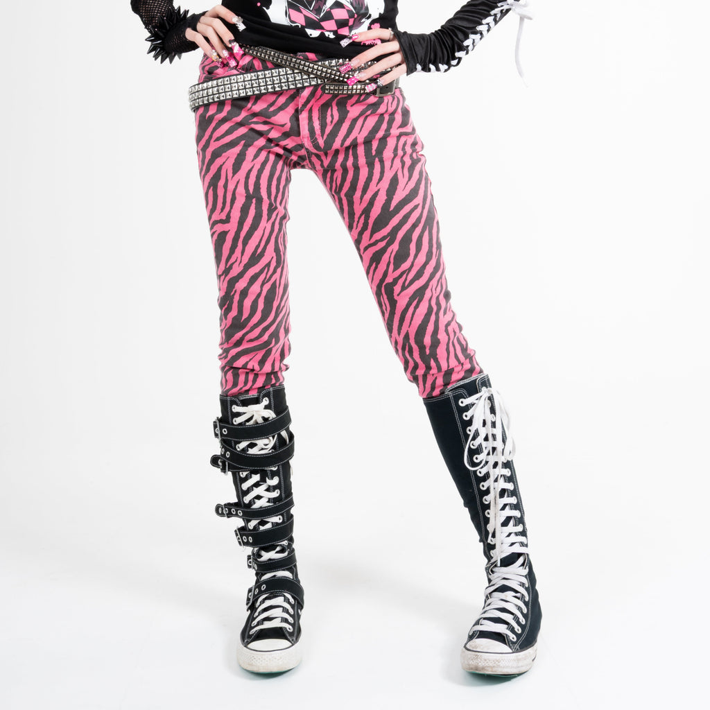 Zebra lov:3 skinny jeans