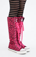 Nom Nom Leopard Boots - Pre order
