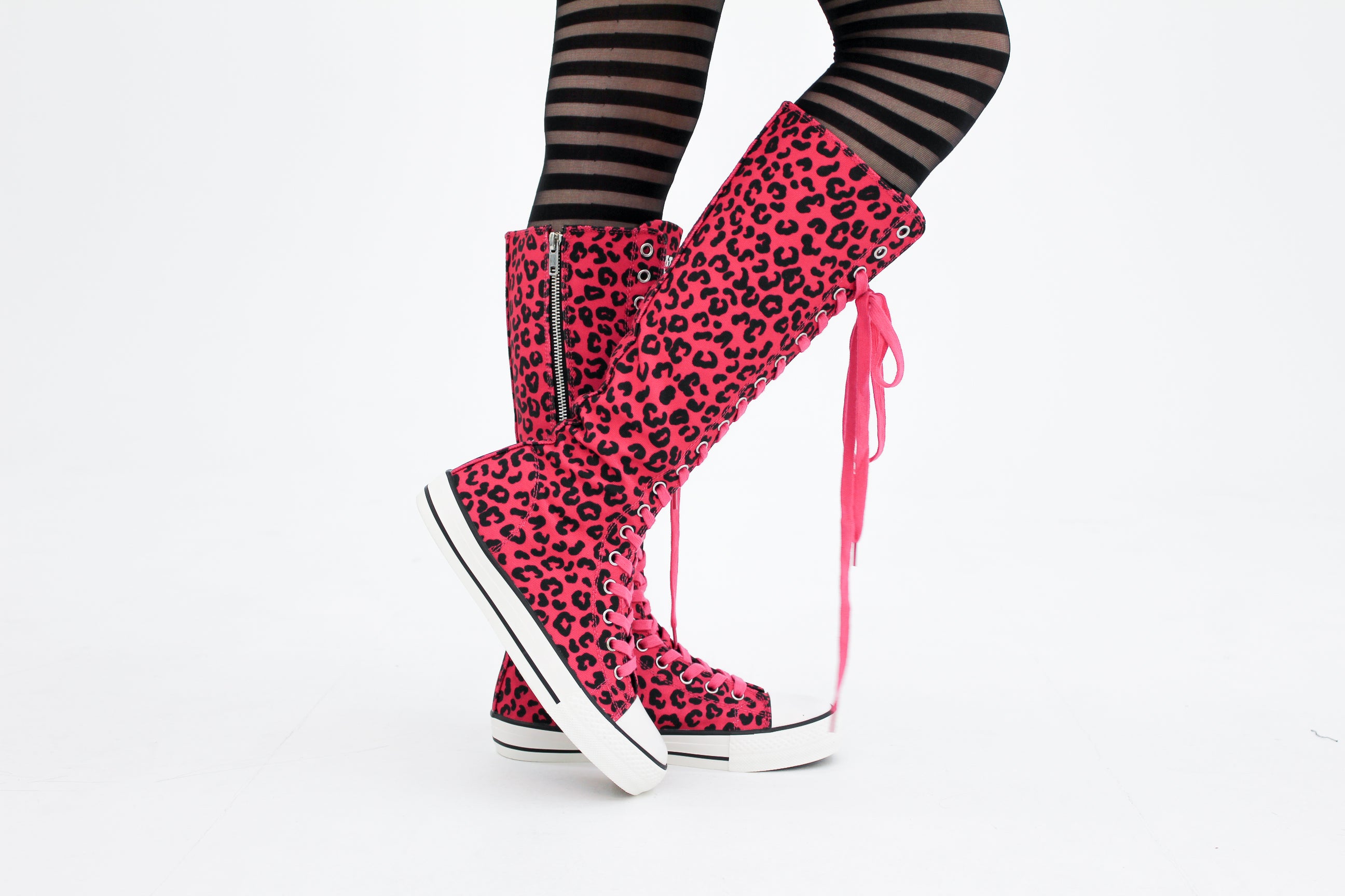 Nom Nom Leopard Boots - Pre order