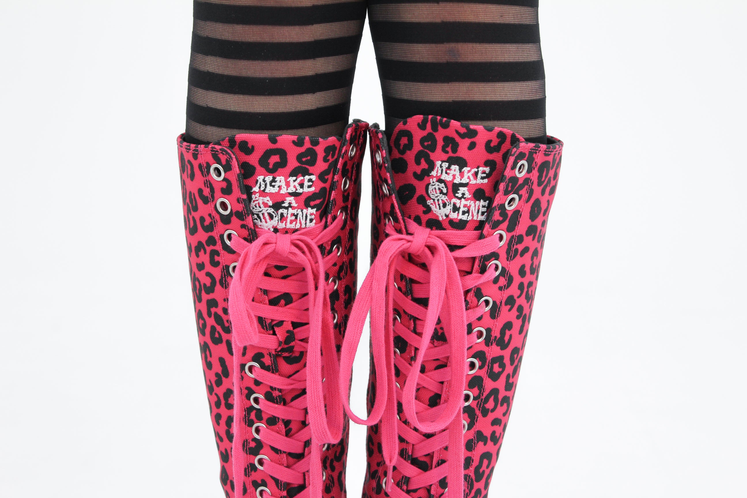 Nom Nom Leopard Boots - Pre order